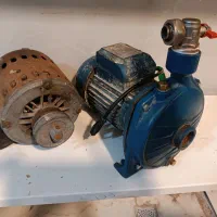 پمپ آب یک اسب +موتور کولر هفت هزار+ دریچه کانال