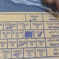 نوار ابیاری قطره ای پلاک دار