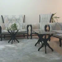مبل کلاسیک ۷ نفره با میز عسلی