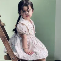 پیراهن دخترانه عروسکی،دو مدل