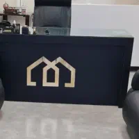 میز اداری مشکی مات نو نو نو