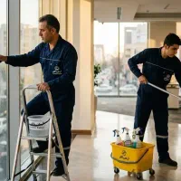 اعزام برترین نظافتچی آقا.سرویس دهی درکل تهران