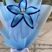 یک شاخه گل دست ساز