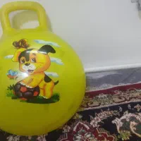 توپ پیلاتس دسته دار بچگانه
