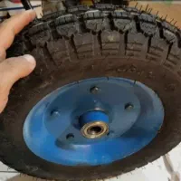 چرخ گاری چرخ لاستیک
