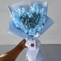 باکس گل رز مصنوعی