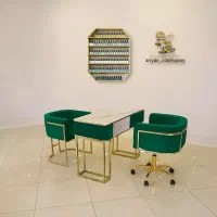 ست لاکچری میز و صندلی مانیکور