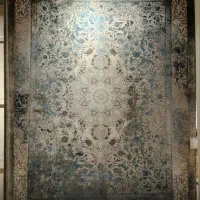 فرش ماشینی لوکس ماهرخ کاشان (شاه‌نشین)