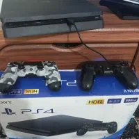 ps4 slim 500GB دودسته بدون بازشدگی بدون تعمیر