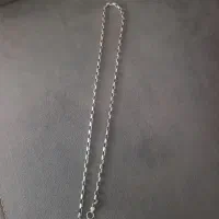 زنجیر مردانه و پلاک عقرب نقره