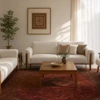 مبل راحتی شیک و نیمه کلاسیک ***استایل بی نظیر