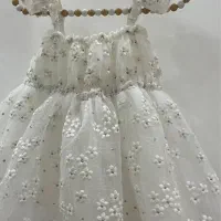 لباس عروس نوزادی دندونی