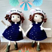 عروسک اکرولیک دستبافت