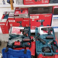 جشنواره دریل پیچ گوشتی شارژی رونیکس براشلس و بکس