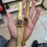 ساعت ست زنونه مردونه صفحه مشکی