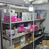 قفسه آهنی انبارداری و مغازه