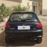 ۲۰۶ مشکی فنی سالم برقی سالم خانگی