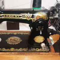 چرخ خیاطی قدیمی وسردوز پروانه