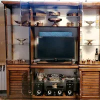 بوفه ویترین ۳تیکه