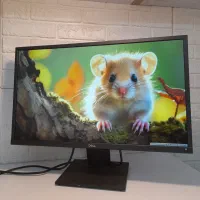 مانیتور 24 اینچ IPS برند DELL دیسپلی پورت