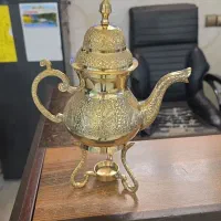 قوری وارمردار برنجی