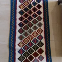 گلیم تزیینی.احرامی بافی ونمد