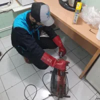 لوله بازکنی بادستگاه فنرزنی چاه باکنی تاسیسات فوری