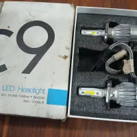 هدلایت زرد وسفیدپایه h4
