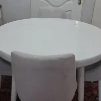 میز ناهار خوری برند برگ سبز ۴ نفره