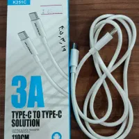 کابل تایپ C به C درحد نو Kingstar گارانتی مهلت تست