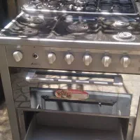 اجاق گاز ۵شغله سالم طرح فر