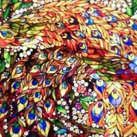 پتینه. نقاشی دیواری. تابلوی دکوراتیو