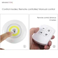 لامپ اضطراری LED ریموت دار (3 عددی)