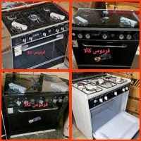 اجاق گاز طرح فر 5شعله جنرال ملی در3رنگ