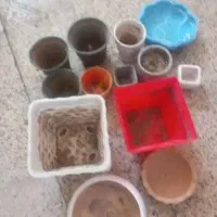 چندعدد گلدان نو سالم