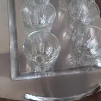 سینی استیل وماگ چوبی لیلی ومجنون