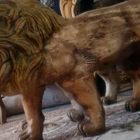 مدل شیر جنس چوب