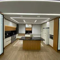 پامچال کد ۸۴۶۱ کابینت ،کانتر کمد دیواری  فندقی