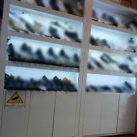 ویترین کمد دار، کتابخانه، قفسه دکور