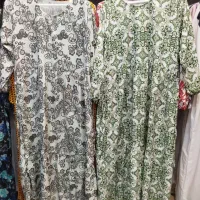 پیراهن نخی و کرپ فقط 380