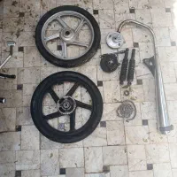 رینگ عقب جلو هندا به همراه کرپی و خورشیدی و زنجیر
