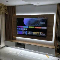 نصب نصاب Tv هوشمندتنظیم کانال نصب پایه براکت دیوار
