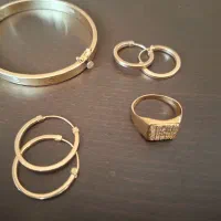 دستبند و گوشواره طلا