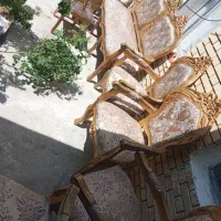 مبل نه نفره و فرش دوازده متری