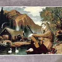 قالیچه ماشینی دیواری