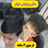 فر موی 6 ماهه آقایان