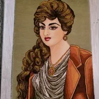 تابلو فرش دستباف قدمت بالا