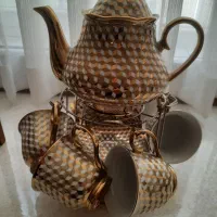 سرویس چایخوری با استند ودوتا قوری نونو