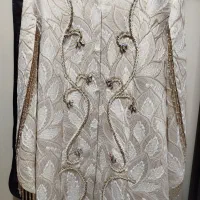 مانتو شلوار سنگدوزی