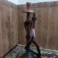 قلیان چوبی.